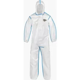 Lakeland C2B428 ChemMax 2 Bound Seam Coverall - Attached Hood Elastic Wrists and Ankles