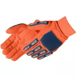 Liberty Glove F4518TPR Orange Cord Cotton Impact Glove