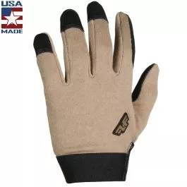 Line of Fire Coyote Fire Resistant Nomex Scout Glove w/ Goatskin Leather Palm 1-TS-SCT-CYT