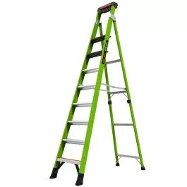Little Giant 15910-002 SENTINEL 10' Model ANSI Type IAA 375 lb Rated Fiberglass Stepladder