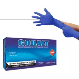 Microflex N19 Cobalt Nitrile Gloves-OUT OF STOCK