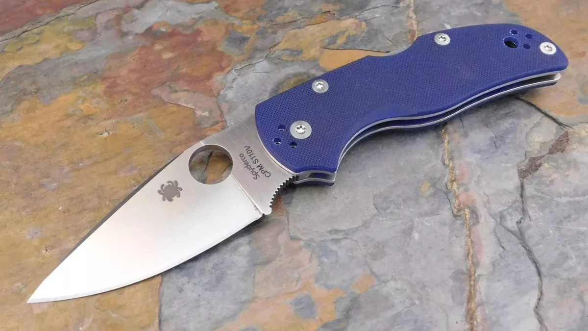 Native 5, CPM-S110V with Dark Blue G-10 Handle C41GPDBL5