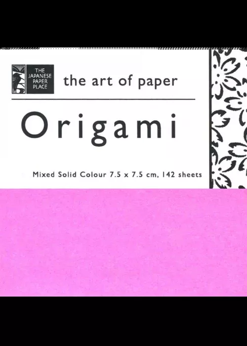 Origami Paper 7.5x7.5cm (142 sheets, assorted)