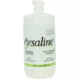 PIP 32-000455-0000-H5 Eyesaline 32 oz. Bottle Sterile Eyewash Solution