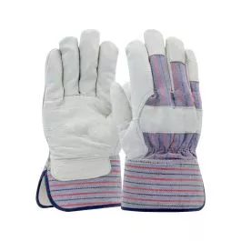 PIP 5555 Thermal Lined Pigskin Leather Palm Glove Fabric Back