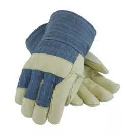 PIP 78-3927 Thinsulate Grain Pigskin Leather Glove Fabric Back Safety Cuff