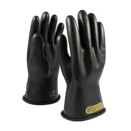 PIP Novax 150-00-11 Class 00 Rubber Insulating Glove with Straight Cuff - 11"