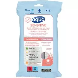 Prepwell 9929186 Aqua Sensitive GLOVES Pre-moistened No-rinsing Gloves