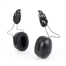 Pyramex CMFB6010 Black Cap Mounted Earmuffs NRR 23dB
