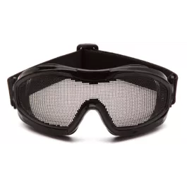 Pyramex G9WMG Low Profile Anti Fog with Elastic Strap Black Frame Wire Mesh Goggles sold by the dozen