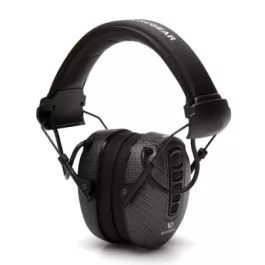 Pyramex VGPME17 Clandestine Black Graphite Pattern Electronic Earmuff NRR 24dB