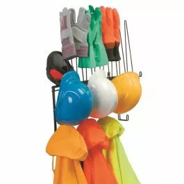 Rack'em 2016-STNLS Stainless Steel PPE Storage Rack