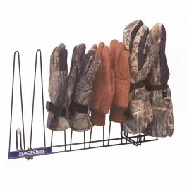 Rack'em 2044-PVC 4 Pair Home Glove Rack