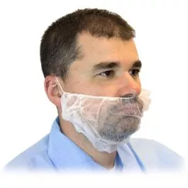 The Safety Zone DBRD-500 White Beard Covers