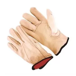 Seattle Glove 9-4264R Full grain keystone thumb, red fleece lined Driver's Glove (Sold by the dozen)