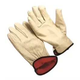 Seattle Glove 9-6464R Pigskin driver gloves, keystone thumb, red liner (Sold by the dozen)