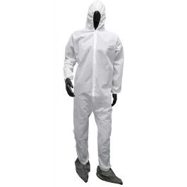 Seattle Glove E8414C Coverall with Hoods and Boots (Sold by the case of 25 of one size)