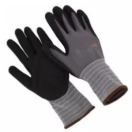 Seattle Glove NMF506 15G grey nylon,black nitrile micro-foam,palm coated Gloves (Sold by the dozen)