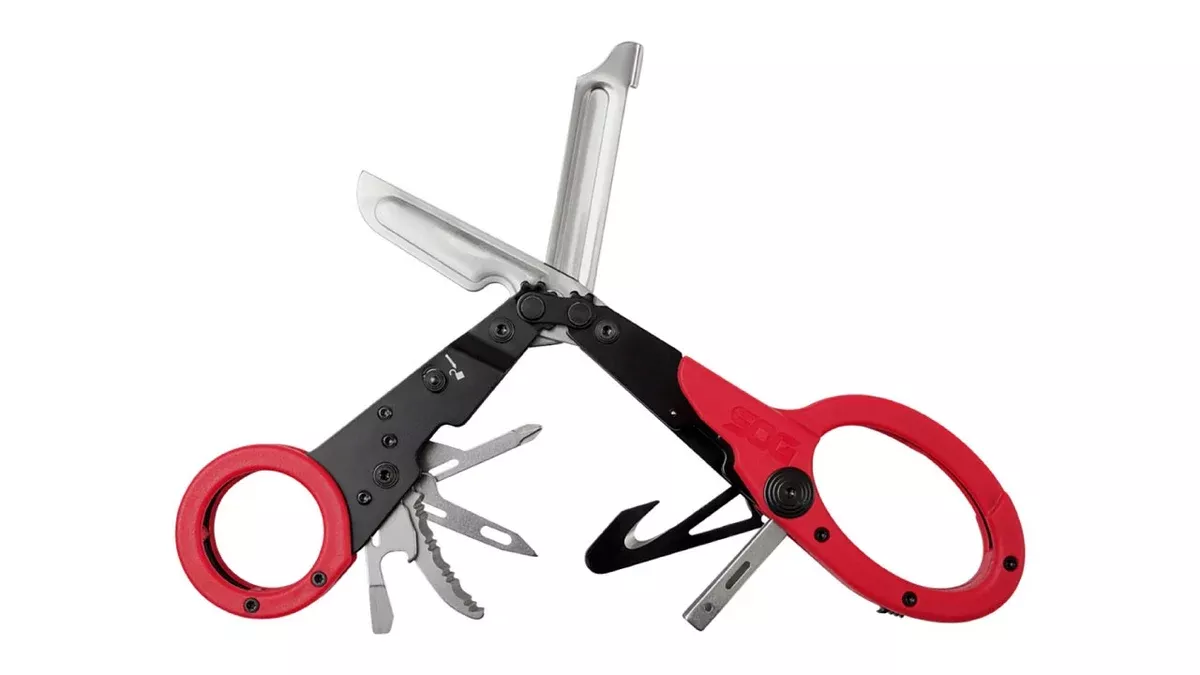 SOG Parashears Multi Tool, Red 23-125-02-43