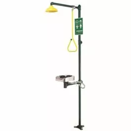 Speakman Optimus SE-1250 Eye And Face Wash Stainless Steel Bowl Combination Emergency Shower System
