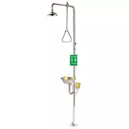 Speakman Traditional Series SE-625 Combination Stainless Steel Emergency Shower with Eye/face Wash