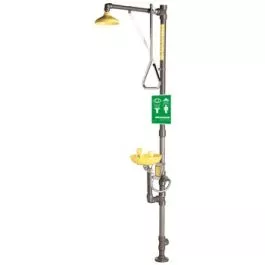 Speakman Traditional Series SE-690-PVC PVC Combination Emergency Shower & Eye/face Wash