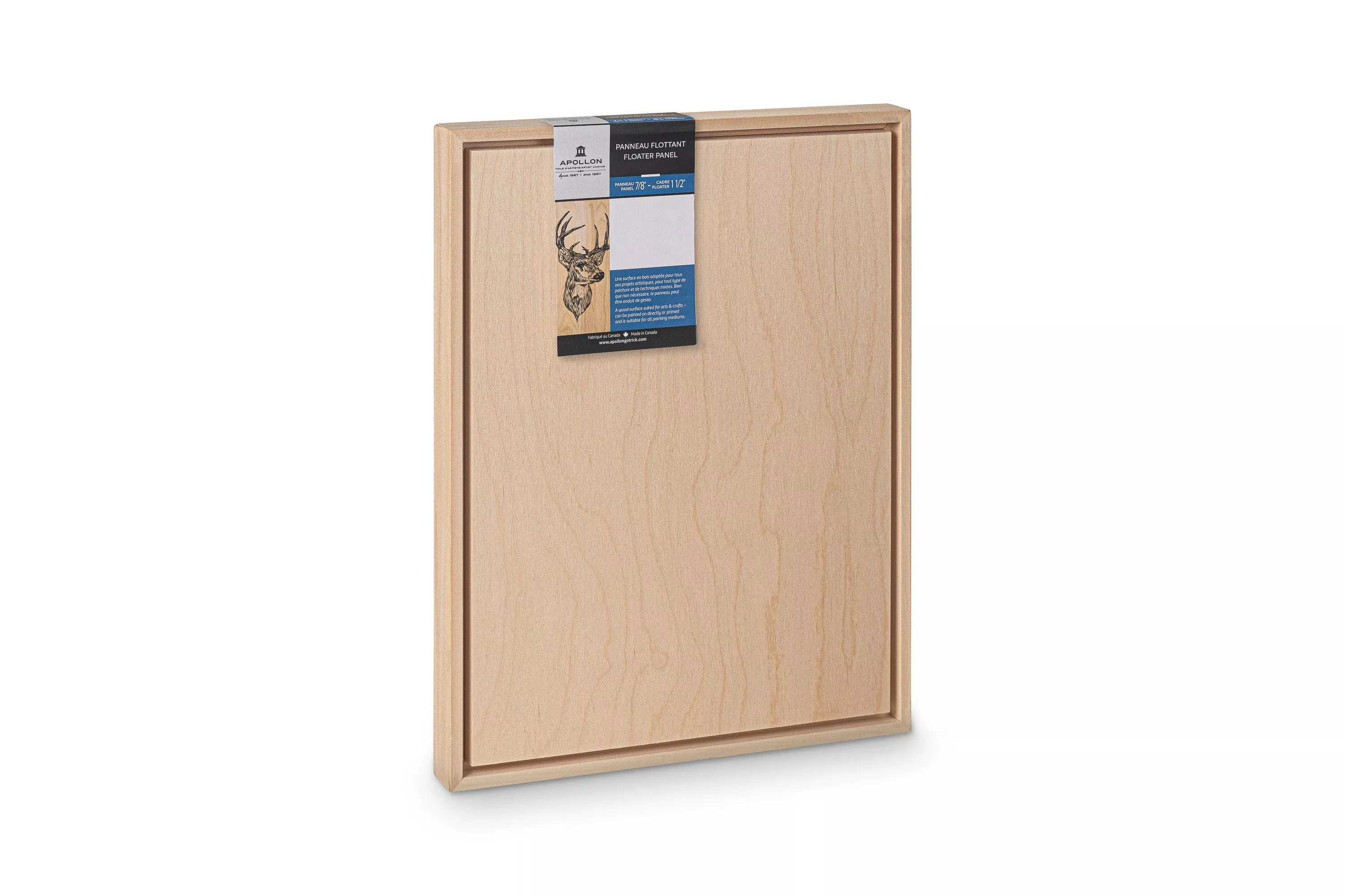 Standard Depth Wood Panel with Float Frame