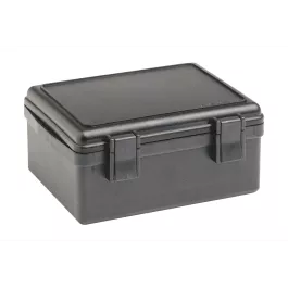 Underwater Kinetics 409 Black ABS Waterproof DryBox Case (8.5" x 6" x 3.7" ID)