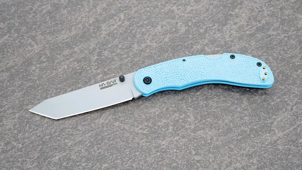 USSF Corser Folder, Blue Handle 5698SF