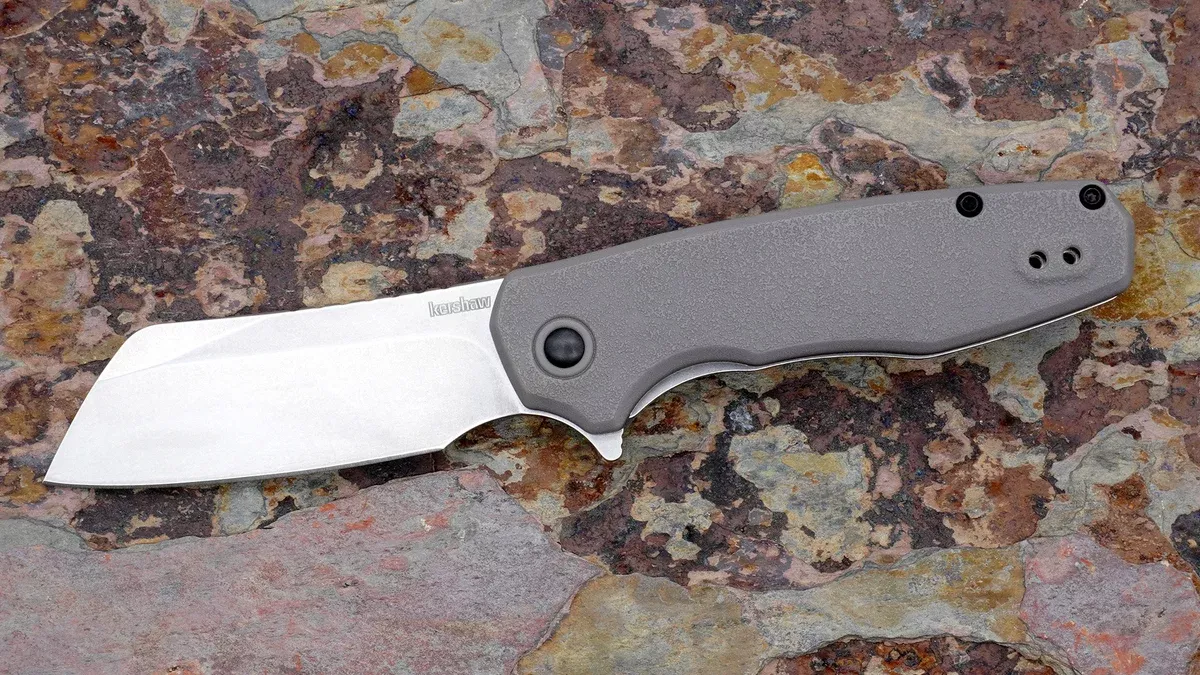 Warf Assisted Flipper, Silver FRN Handle 1414