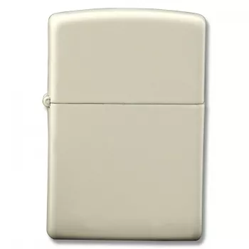 Zippo Regular White Matte ZO10214 Powder Coated