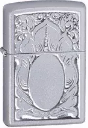 Zippo Scrolled Mirror Windproof Lighter Z21337 21137