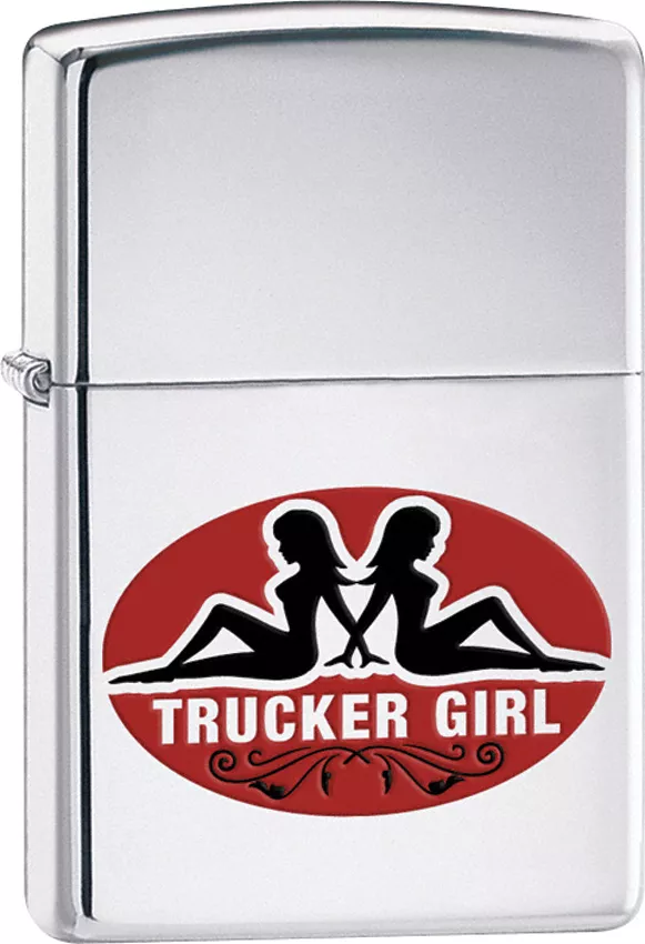 Zippo Trucker girl lighter (model ZO24524)