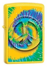 Zippo Tye Dye #4- Large Peace Symbol 24895