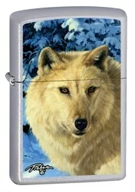 Zippo White Wolf lighter ZO24784