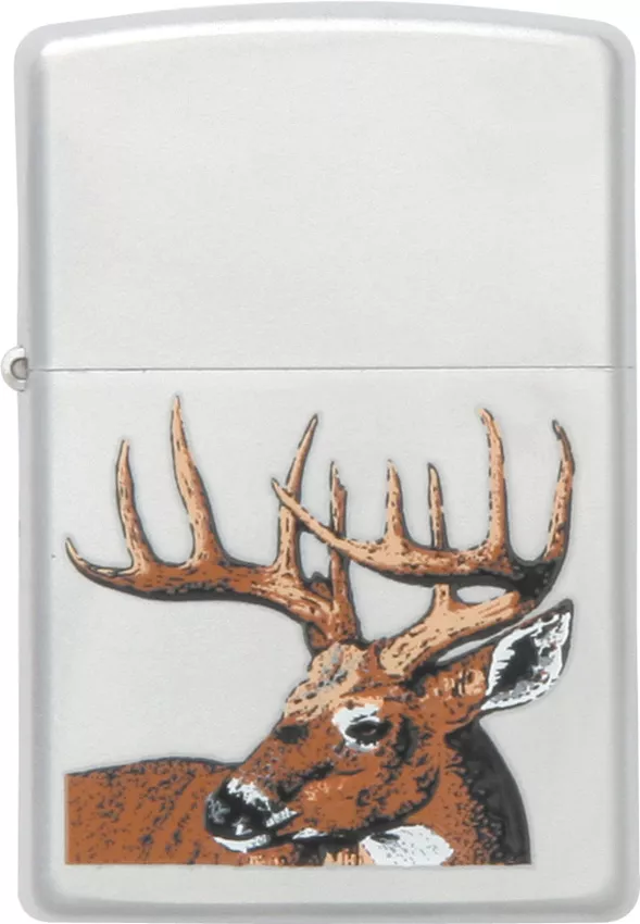 Zippo Whitetail Buck DeerZO23481Lifetime Guarantee