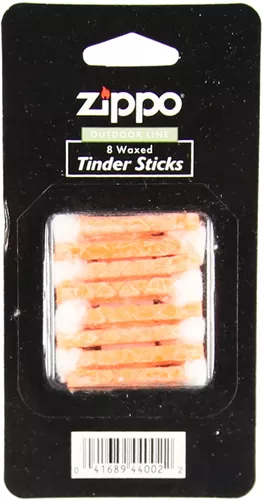 Zippo Z044002 Waxed Sealed Tinder Sticks - 8 Pack