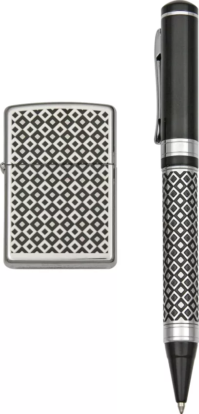 Zippo Zippo Black Diamond Lighter- lights 24749