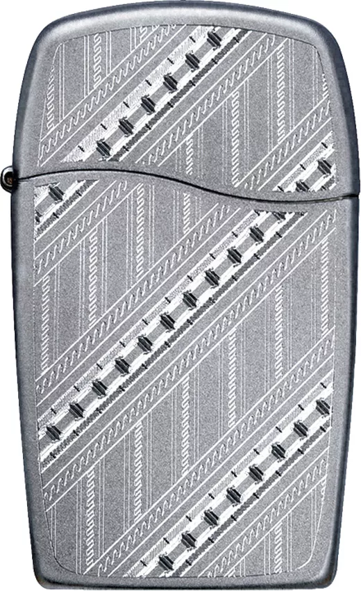 Zippo Zippo Chrome Pathways. lights 30029