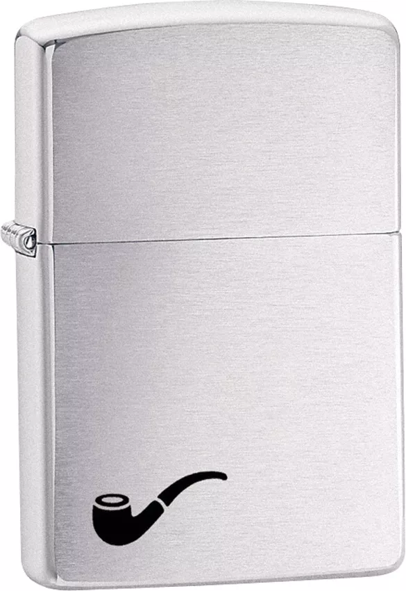 ZO10260 Pipe Lighter For Pipe SmokersBrushed Chrome