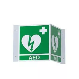 Zoll 8000-001261 ILCOR 3-D AED Wall Sign