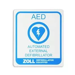 Zoll 8000-0849-01 AED Window/Wall Decal