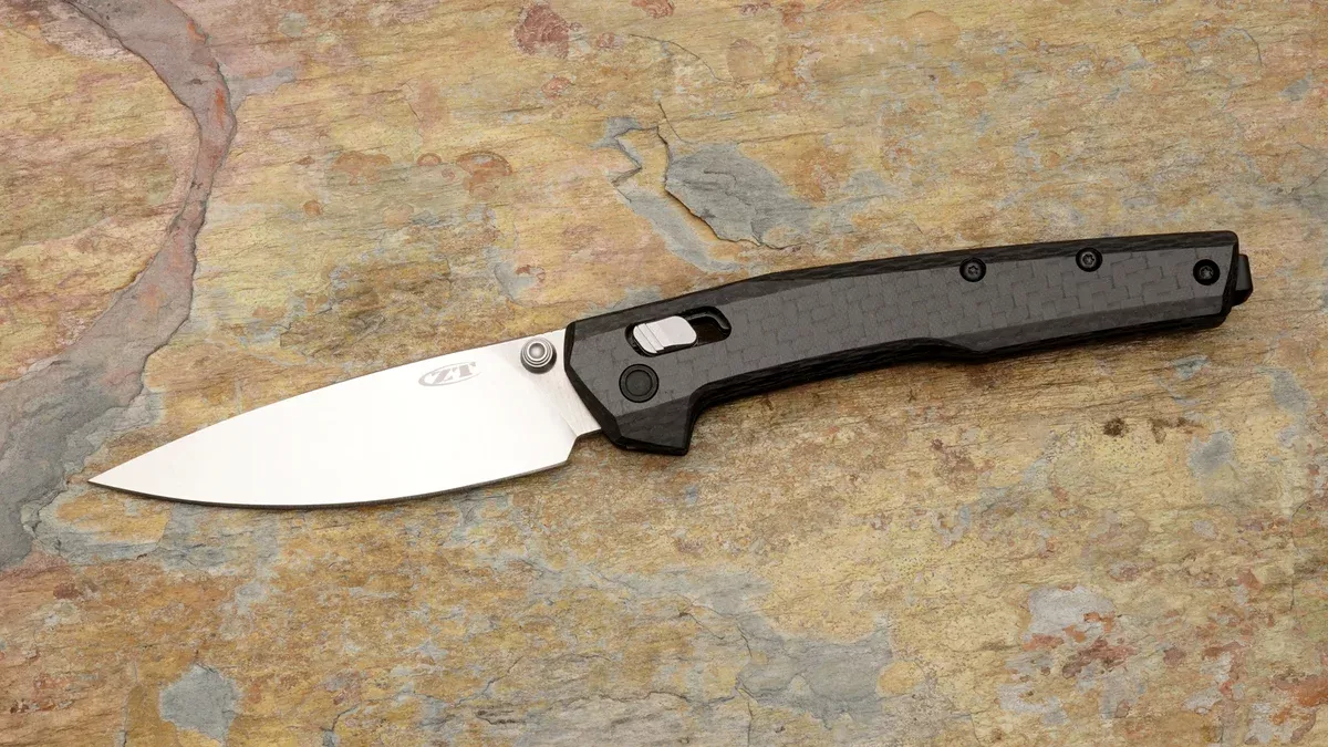 ZT 0117 Drralock Folder, Carbon Fiber Handle