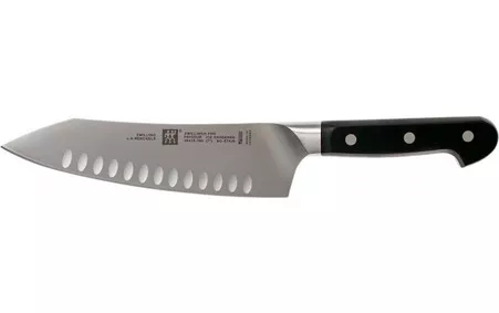 Zwilling J.A. Henckels - Pro - 7" Rocking Santoku - Hollow Edge